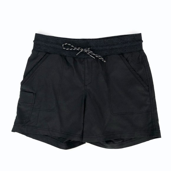 Columbia Pants - COLUMBIA Women's Dark Grey Drawstring Shorts Large